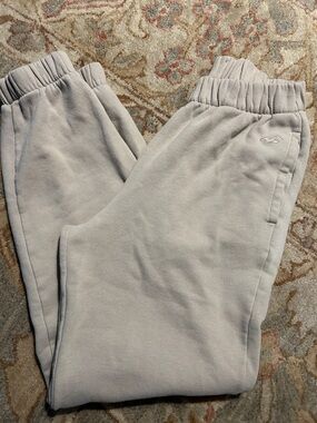 Hollister Feel Good Adjustable Rise Fleece Dad Joggers